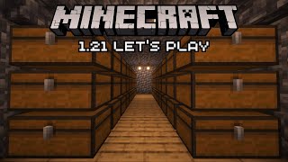 Storage Room and QampA  Minecraft  121 Lets Play Ep4 [upl. by Sabas550]