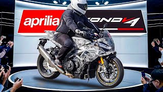 2025 NEW APRILIA TUONO V4 UNVEILED [upl. by Okiron]