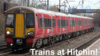 Trains at Hitchin Station  ECML  29012022 [upl. by Winer]