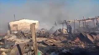 Mbare market leveled by fire [upl. by Senior494]