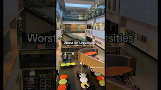 Worst Universities in the UK university students studentlife ranking knowledge uni facts [upl. by Ellehsal]