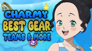 SWIMSUIT CHARMY BUILD GUIDE  Black Clover Mobile [upl. by Quinta]