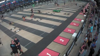 Age Group Jump Finish  2018 CrossFit Games [upl. by Aerdnuahs]