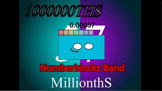 Numberblocks Band Millionths 57 [upl. by Asaert]