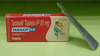 Tadalafil Tab  Tadacip 20 mg Tablet Uses amp Side Effects In Hindi  Tadalafil 20 mg Review In Hindi [upl. by Innos]