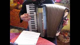 Lomir Zikh Iberbetn  Yiddish  Accordion  Akkordeon [upl. by Meilen308]