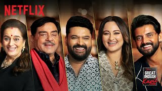 No One Will Stay KHAMOSH Shatrughan amp Sonakshi Sinha on The Great Indian Kapil Show  Netflix [upl. by Ezekiel395]