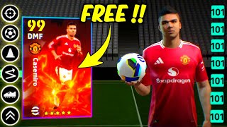 Nominating Contract Casemiro Best Training Guide 🥶  efootball 2025 ✨ [upl. by Frederik857]