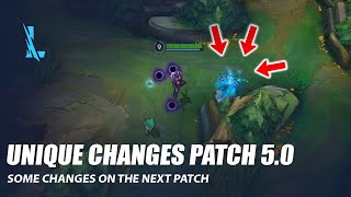 Patch 50 Some Unique Changes  Wild Rift [upl. by Tyne]