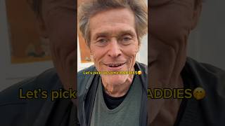 Willem Dafoe Flexing Drip in 4K willemdafoe fitcheck fyp viral viralvideo [upl. by Peery]