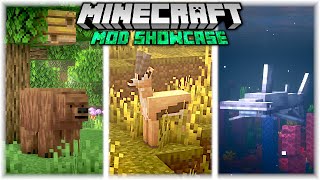 Alexs Mobs Mod 1201 Full Showcase [upl. by Noxaj498]