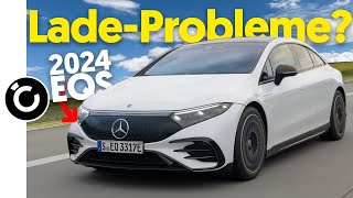 Mercedes EQS 2024 Langstrecke  1000km Premium mit Überraschungen [upl. by Avictor680]