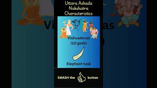 Uttara Ashada Nakshatra Characteristics vedicastrology astrology nakshtra uthiradam [upl. by Bonacci]