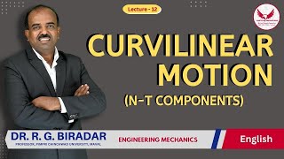 Curvilinear Motion Normal and Tangential Components  Lecture 12  Engineering Mechanics [upl. by Keane995]