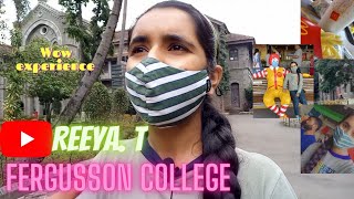 TOUR TO FERGUSSON COLLEGE  college selection process  vlog15 [upl. by Shurlock689]