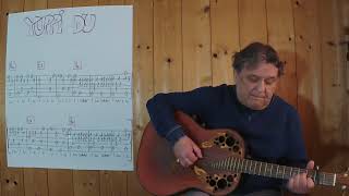 GUITAR Lesson  568 YUPPI DU Adriano Celentano [upl. by Natalia]