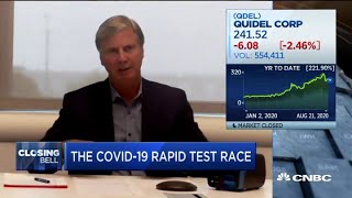 Quidel CEO discusses companys Covid19 rapid antigen tests [upl. by Idnir666]