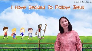 I Have Decided To Follow Jesus  Action Song  Christian Children Song [upl. by Refynnej]