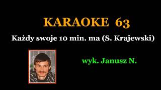 Każdy Swoje 10 min Ma S Krajewski wyk Janusz N [upl. by Klatt]