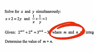 Solve for x Grade 12 Maths P1 November 2023 m  n  4 [upl. by Lerraj]