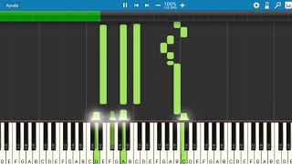 Lil Silvio amp El Vega  Tienes La Magia  Piano Tutorial  Midi [upl. by Mloclam741]