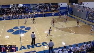 Alliance High School vs Torrington High School Mens Varsity Basketball [upl. by Zephan]