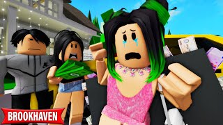 MY FAMILY HATED ME FOR BEING RICH A ROBLOX MOVIE [upl. by Nnayelhsa630]