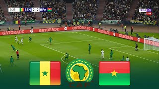 LIVE 🔴 SENEGAL vs BURKINA FASO  Africa Cup of Nations 2025 Qualifiers  eFootball Gameplay [upl. by Chick]