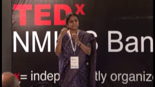 Art of story telling  Geeta Ramanujam at TEDxNMIMSBangalore [upl. by Aihsekal]