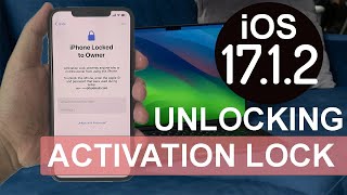 iOS 1712 Removing iCloud Activation Lock on iPhone iPad iWatch MacBook  PERMANENT Fully Unlock [upl. by Drusi71]