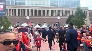 Fighting Illini football vs Central Michigan University 91424 [upl. by Zebulen]