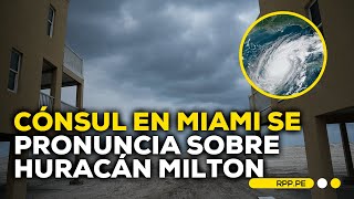 Situación del Huracán Milton en Florida CONEXIONRPP  ENTREVISTA [upl. by Sucram]