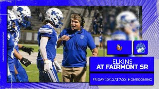 Fairmont Sr vs Elkins  2023 Week 8 Football LIVE [upl. by Nwahsd]