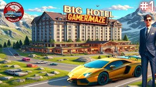 I OPENED MY OWN HOTEL  MOTEL MANAGER SIMULATOR GAMEPLAY 1 [upl. by Orlanta998]