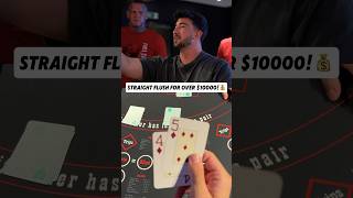 INSANE 10000 Ultimate Texas Holdem Win 💰casino blackjack gambling ultimatetexasholdem comedy [upl. by Gabor840]