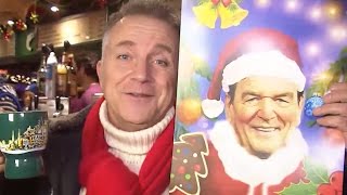 Comedian Jörg Knör imitiert Promis auf dem Weihnachtsmarkt in Hamburg [upl. by Sauveur822]