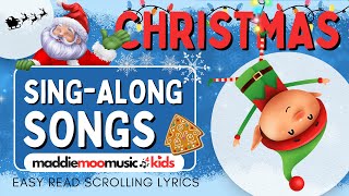 kids Singalong Christmas Songs ChristmasSingAlong KidsSingAlong singalongsongs [upl. by Stuckey]