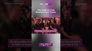 ClickREELS 🔥 Heart at Pia hindi raw nagpapansinan sa Paris Fashion Week 👀 [upl. by Noxin]