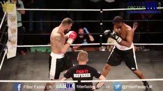 White Collar Boxing  Mark Godbeer VS Romelleo Da Silva [upl. by Aiouqes]