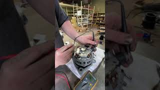 How to test your alternator with a multi meter for functionality  shorts  damage [upl. by Enytsirk]