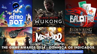 The Game Awards 2024  Conheça os indicados do ano [upl. by Eladnar171]