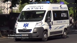 Ambulance ATSU 75 Paris  Emergency Ambulance Paris [upl. by Darin]