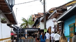 Live Walking Through Guatape Colombia [upl. by Ainoyek]