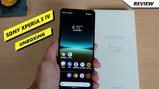 Sony Xperia 5 IV Unboxing in Hindi  Price in India  Hands on Review [upl. by Cichocki]