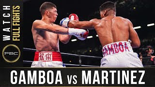 Gamboa vs Martinez FULL FIGHT July 27 2019  PBC on Showtime [upl. by Akinnor]