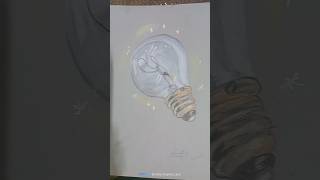 my light bulb drawing 💡😊 light drawing Thanks for watching 😀 [upl. by Nylesoj446]