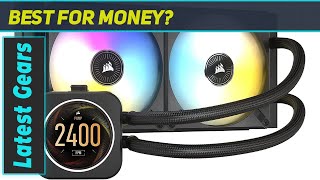 CORSAIR iCUE H100i ELITE The Ultimate Liquid CPU Cooler with Custom LCD Display and RGB [upl. by Harberd]