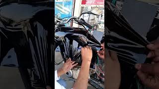 CT100 bike modify black glossy laminationviral bikemodification trendingshorts trending [upl. by Mcnair292]