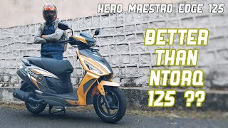 Hero Maestro Edge 2021 Review  Better Than TVS Ntorq 125 [upl. by Devondra]