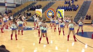 Friendswood Wranglerette Pom routine 2013 [upl. by Eihpos]